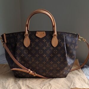 Louis Vuitton Brown Monogram Tote Bag